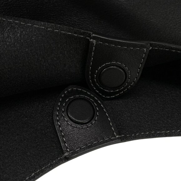 Auth COACH - CAM00 Black Leather Tote Bag - Picture 11 of 15